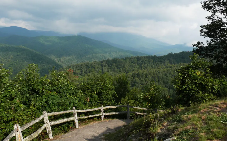 Cataloochee Valley in Haywood County, North Carolina.